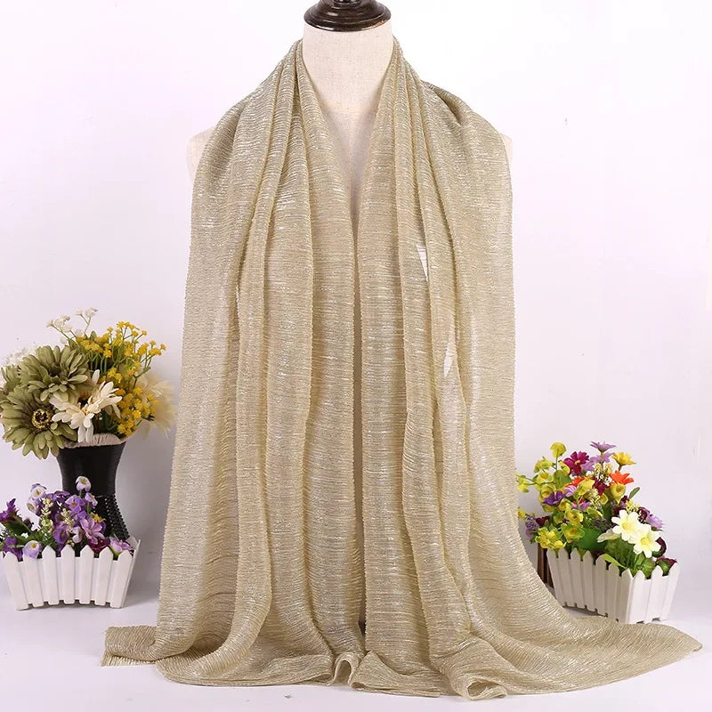 Scarves Women Plain Maxi Hijab Scarf Soft Soild Muslim Shawls Wraps Lady Viscose Head Scarfs Fashion Scarves 1Pc