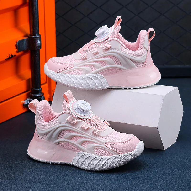 Children Sneakers Kids Shoes for Girl Sport Tennis Casual Running Shoe 2025 Boys Mesh PU Leather Tenis Outdoor Sneaker
