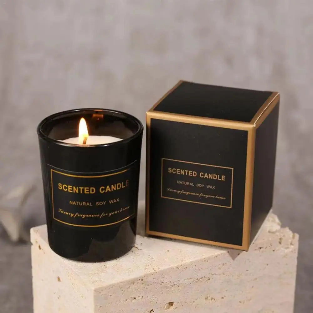 Scented Aromatic Candles Guest Gift Candles Lot Wedding Candles White in Glass Jars Luxury Candle for Home Decor