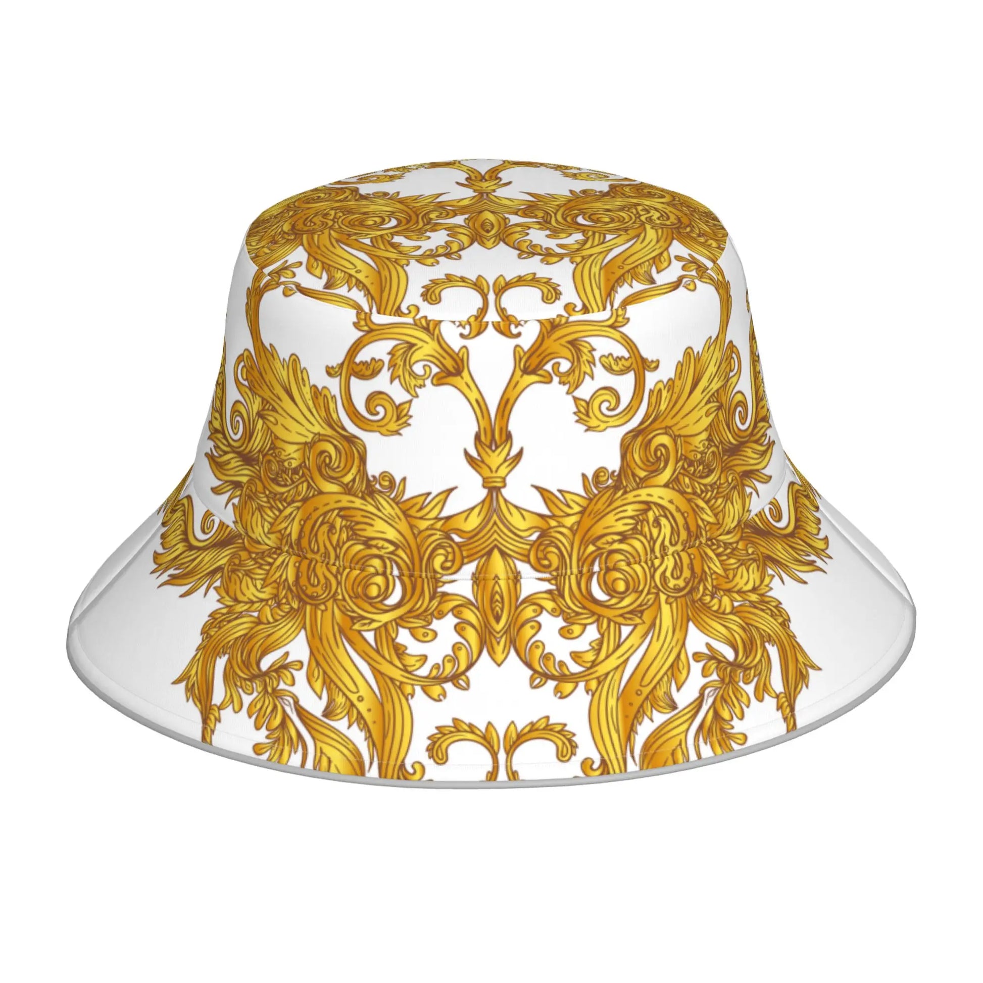 Modern Baroque Reflective Bucket Hat Summer Hats Fisherman Hat Foldable Women Men Sunscreen Shade Caps