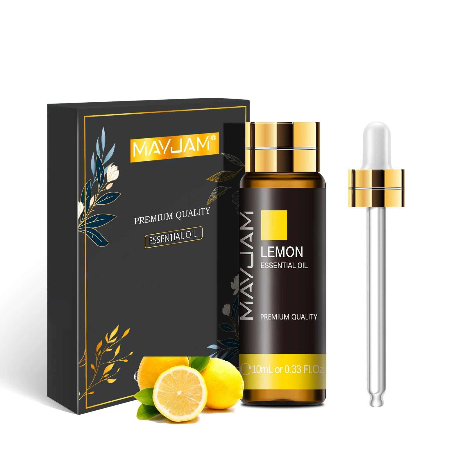 10ML Citronella Chamomile Lemon Rose Sage Essential Oils Basil Vetiver Myrrh Pepper Fennel Pine Needles Camphor Massage Oil