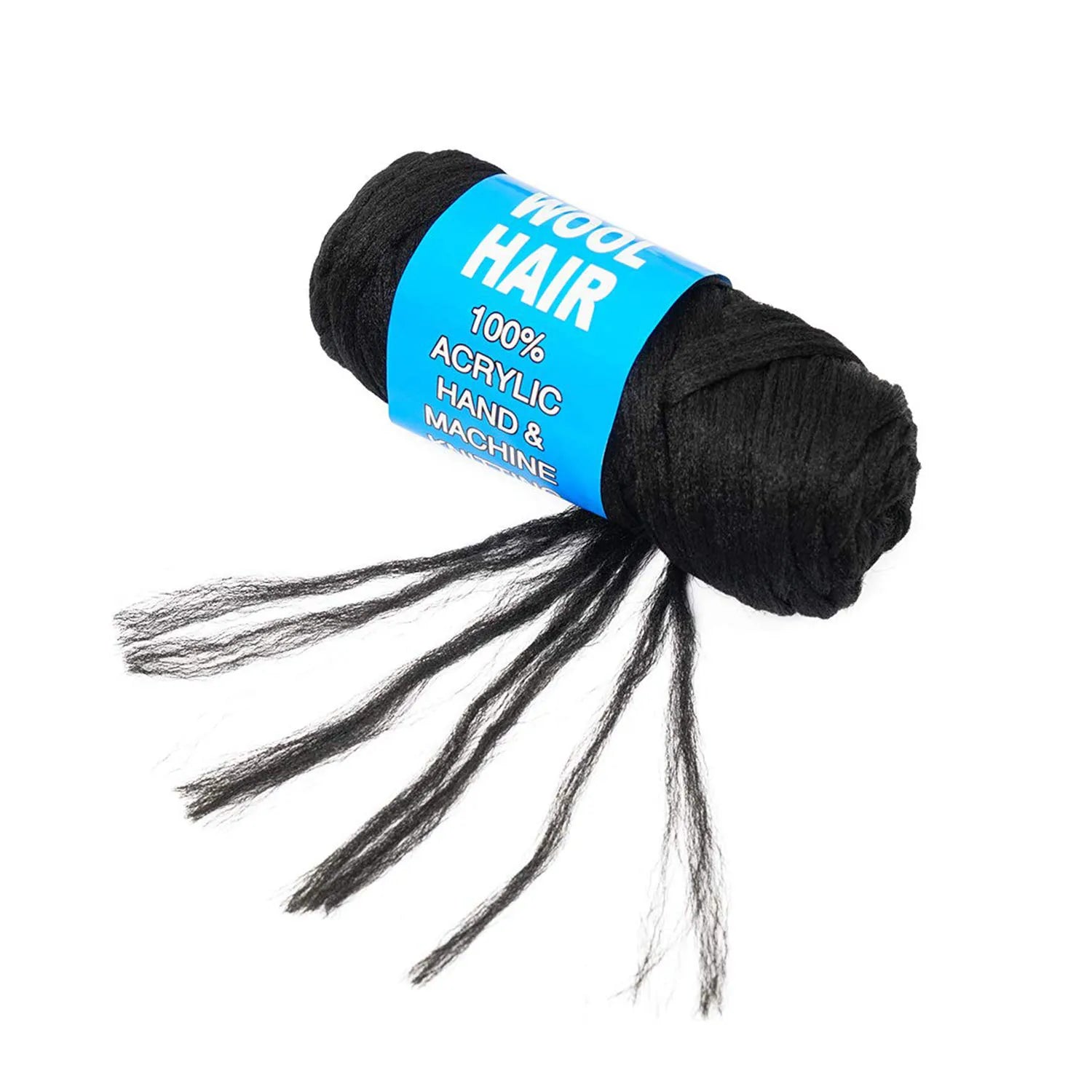 Synthetic Brazilian Wool Hair Extension for Women  African Low Temperature Senegalese Twist Faux Locs Wraps Jumbo Braiding Hair