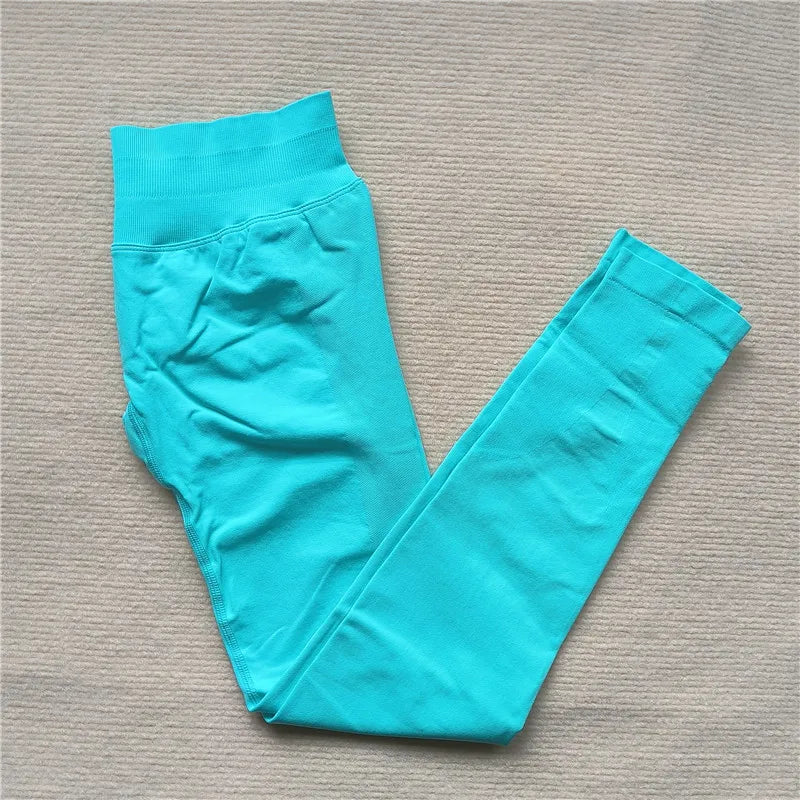 YEAE Women Seamless Yoga Leggings Fitness Athletic Sport Pants Butt Lifting Gym Compression Legging Activewear Workout Tights