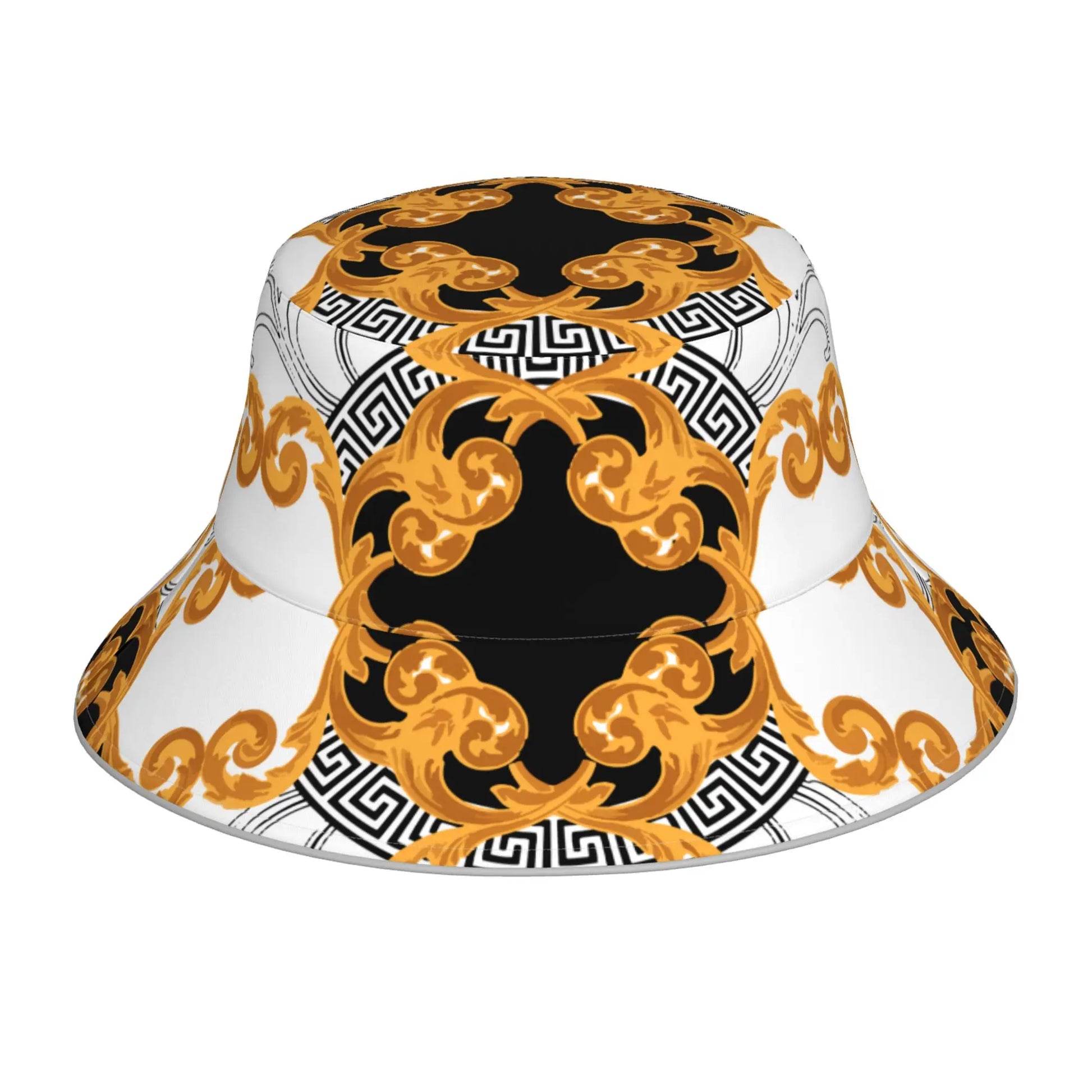 Modern Baroque Reflective Bucket Hat Summer Hats Fisherman Hat Foldable Women Men Sunscreen Shade Caps