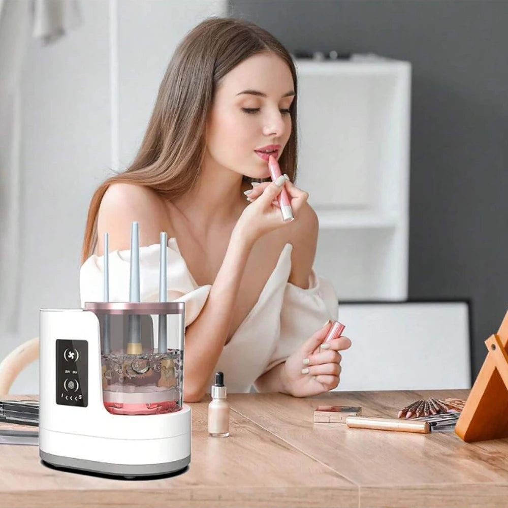 Electric Makeup Brush Cleaner Brushes and Foundation. - My Store
