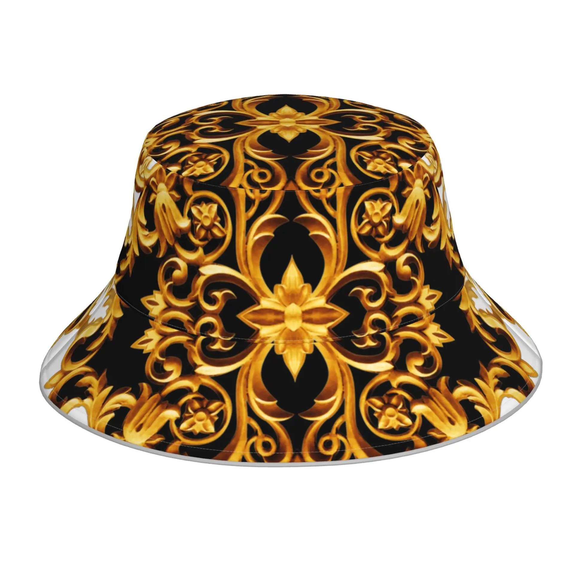 Modern Baroque Reflective Bucket Hat Summer Hats Fisherman Hat Foldable Women Men Sunscreen Shade Caps