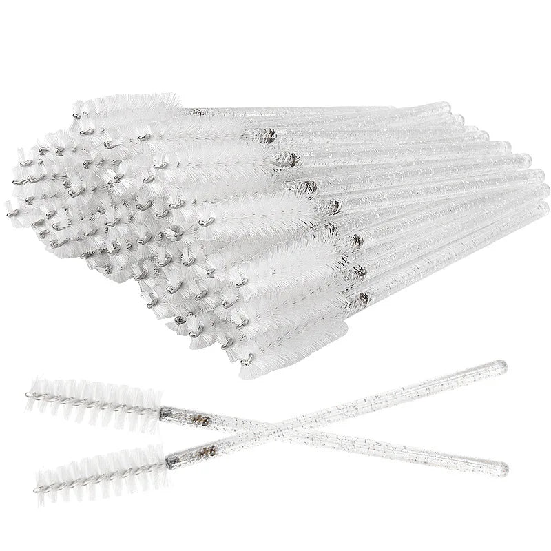 100 Pcs Disposable Eyelash Mascara Brushes for Eye Lashes Extension Eyebrow and Makeup Wholesale of Makeup Tools - My Store