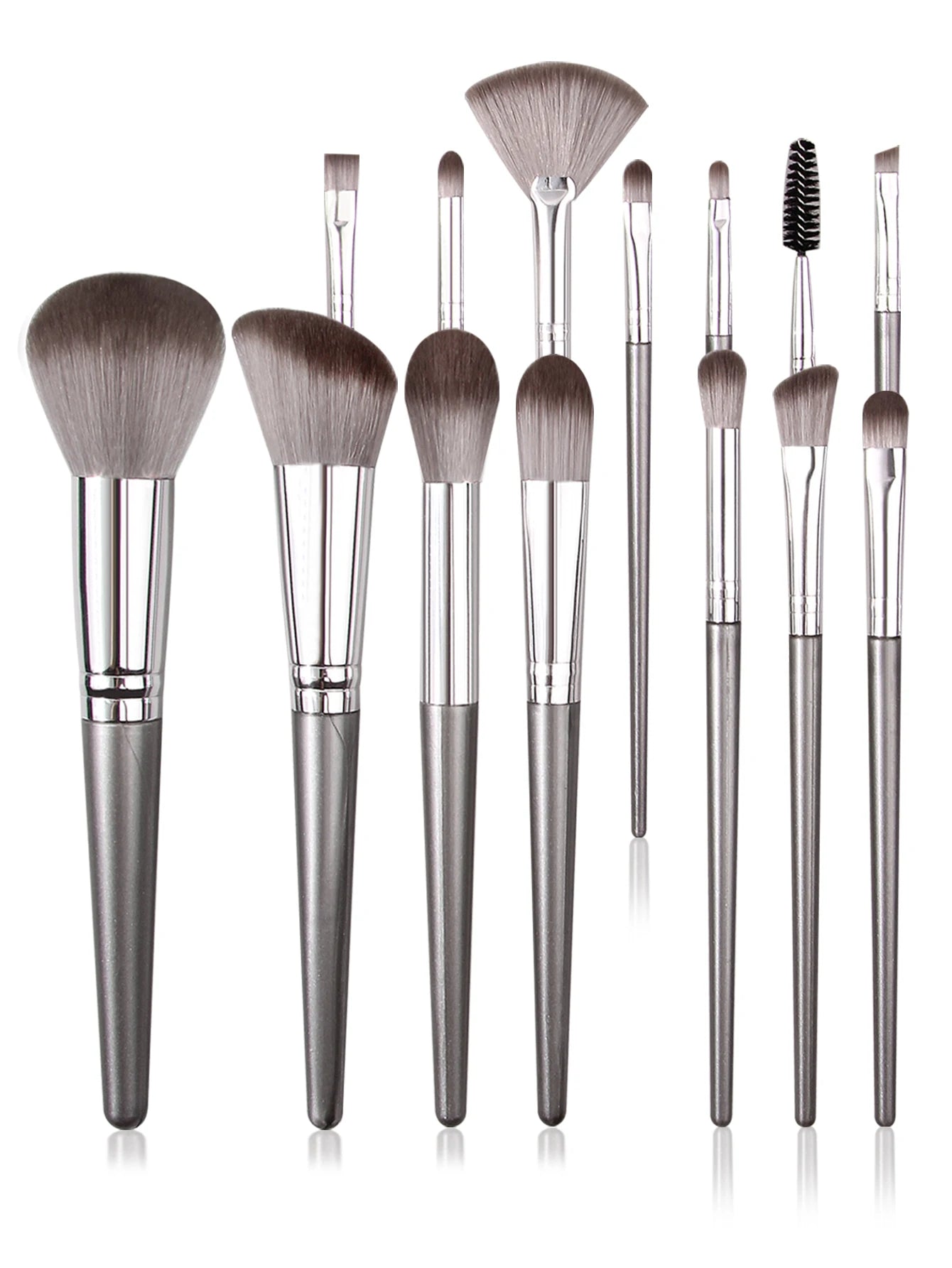 Professional Makeup Tools Set 15PCS Foundation Makeup Brush Face Wash Brush Set 9PCS Makeup Sponge Remover Puffs 1PCS Makeup Bag - My Store