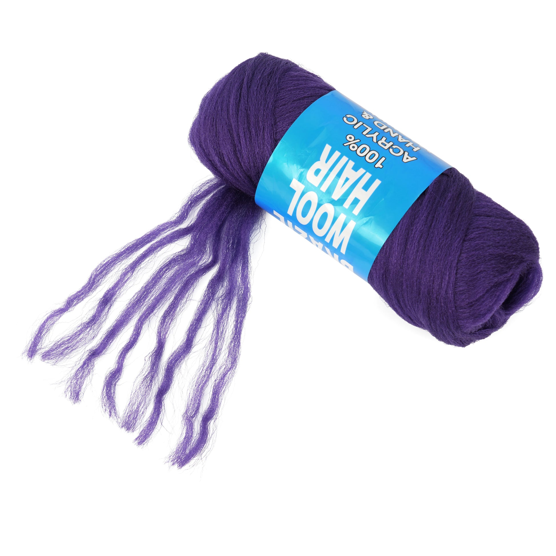 Synthetic Brazilian Wool Hair Extension for Women  African Low Temperature Senegalese Twist Faux Locs Wraps Jumbo Braiding Hair