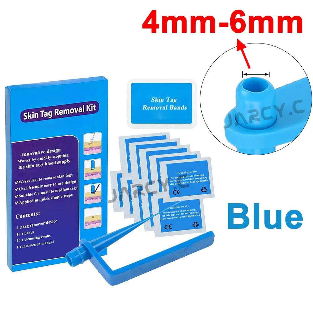 Micro Skin Tag Remover Remover Patch Mole Remover Kit Remove Acne Pimple Treatments Cleansing Swabs  Face Skin Care Beauty