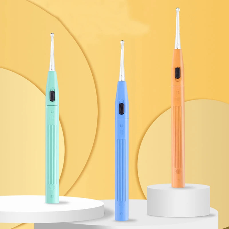 Smart Visual Ear Pick With Light Ear Pick Ear Spoon Shiny Creative Children Visible Earpick Ear Cleaning Tool Health Care