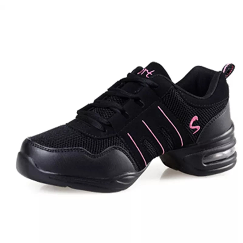 Sneaker Sports Feature Soft Outsole Breath Dance Shoes Sneakers for Woman Practice  Modern  Jazz    Women