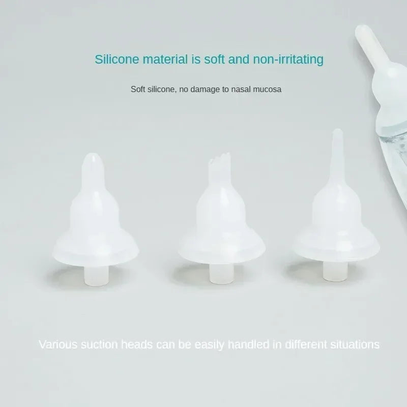 3-In-1 Electric Nasal Aspirator Baby Absorber Equipment Silent Utensils Obstruction Rhinitis Cleaner New Born Items Care Tools
