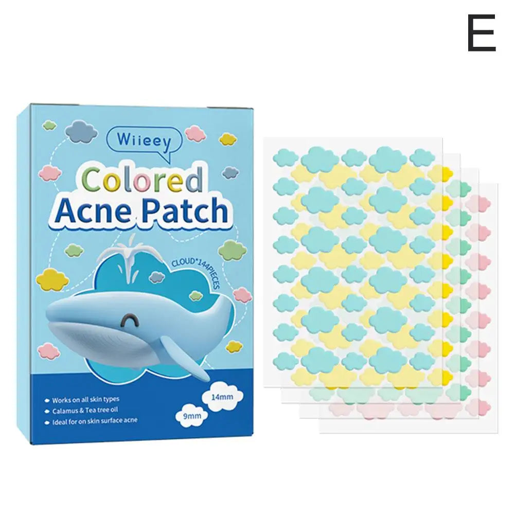 144 PCS/SET Star Pimple Patch Acne Colorful Invisible Acne Removal Skin Care Stickers Concealer Face Spot Beauty Makeup Tools