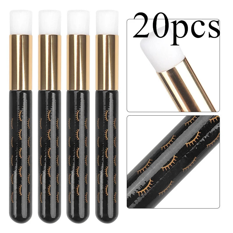 10pcs Eyelash Cleaning Brush Lash Extension Applicator Eyebrow Nose Brushes Washing Bottle Skin Care Makeup Tool Clean Supplies