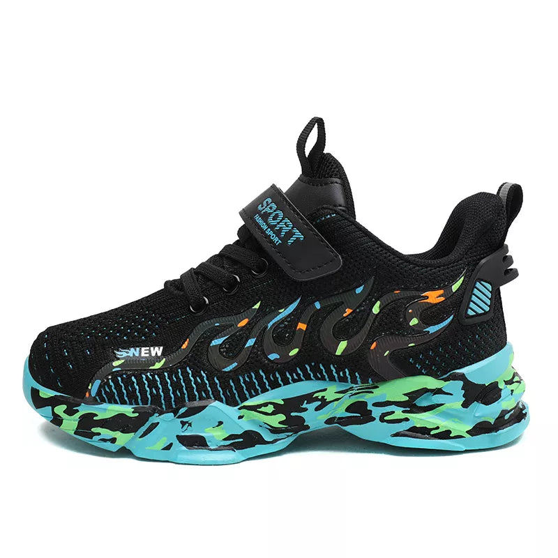Boys Running Shoes  Design Children Sneakers Mesh Kids Casual Sneakers 7-12 Years Children Sneakers for Boys