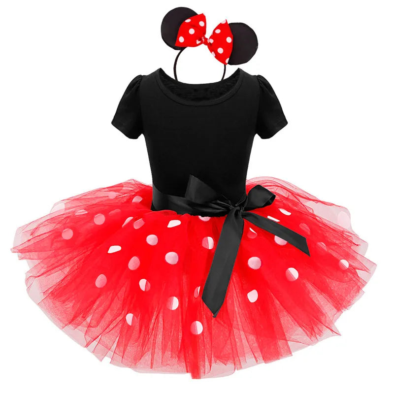 Baby Girls Dress for Summer Flower Lace Vestidos Wedding Party Kids Dresses for Girls Pearls Tulle Princess Children's Dresses - My Store