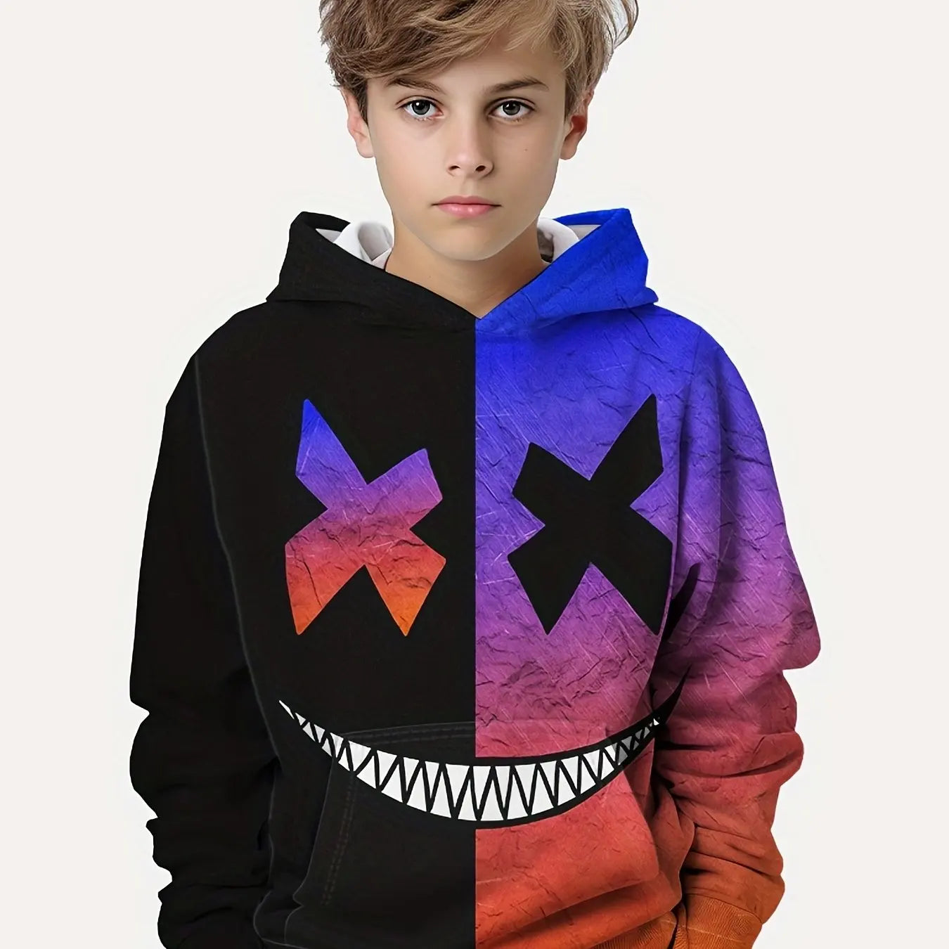 Kids Clothes Hoodies Long Sleeve Children's Sweatshirt Creative Print Casual Girls' Summer Clothes Boy Tops Children's Clothing