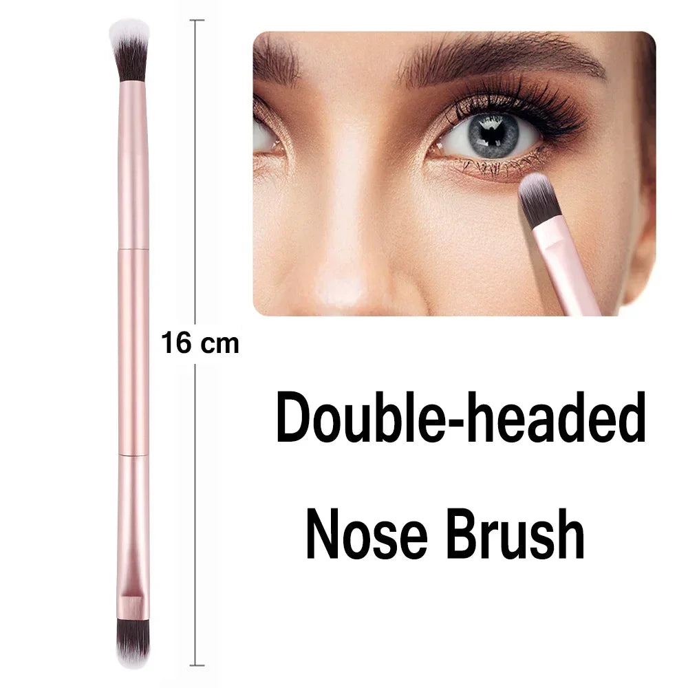 Professional Makeup Brushes Set Eye Shadow Concealer Foundation Blusher Contour Shadow Soft Hair Mixed Smudge Makeup Beauty Tool - My Store