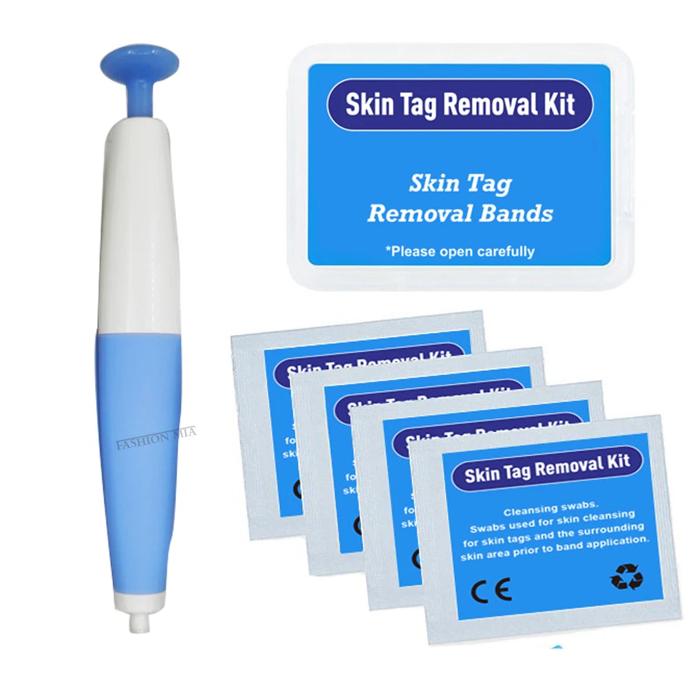 Micro Skin Tag Remover Remover Patch Mole Remover Kit Remove Acne Pimple Treatments Cleansing Swabs  Face Skin Care Beauty