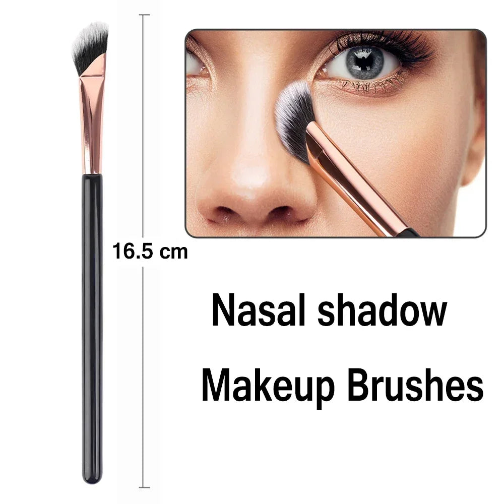 Professional Makeup Brushes Set Eye Shadow Concealer Foundation Blusher Contour Shadow Soft Hair Mixed Smudge Makeup Beauty Tool - My Store