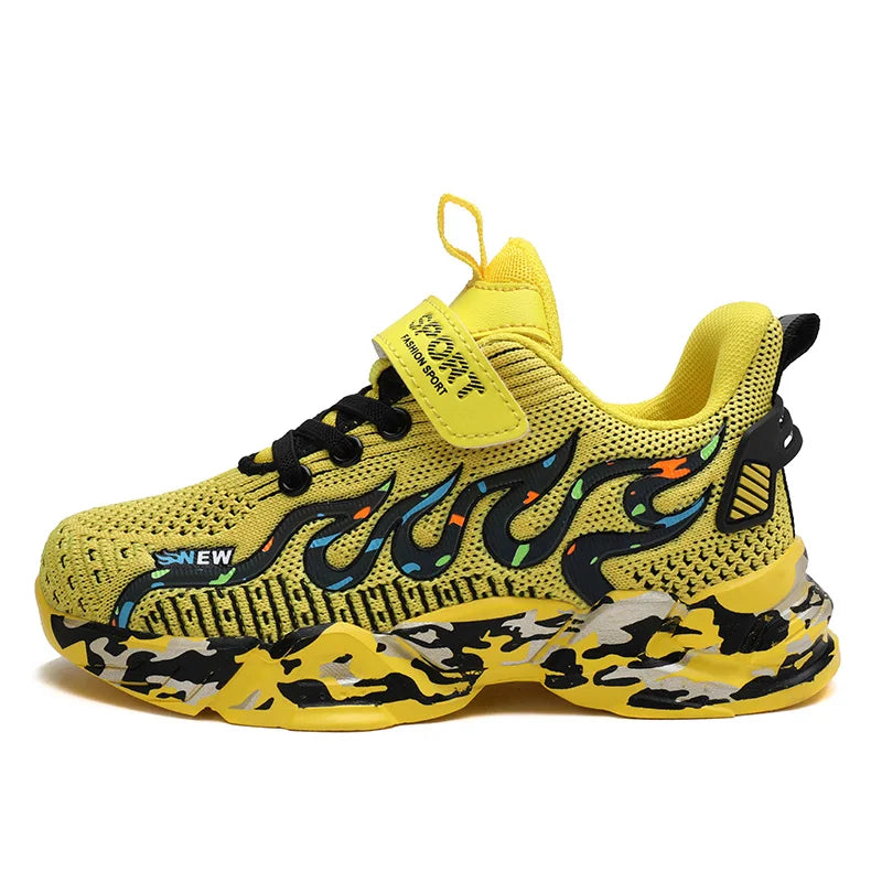 Boys Running Shoes  Design Children Sneakers Mesh Kids Casual Sneakers 7-12 Years Children Sneakers for Boys