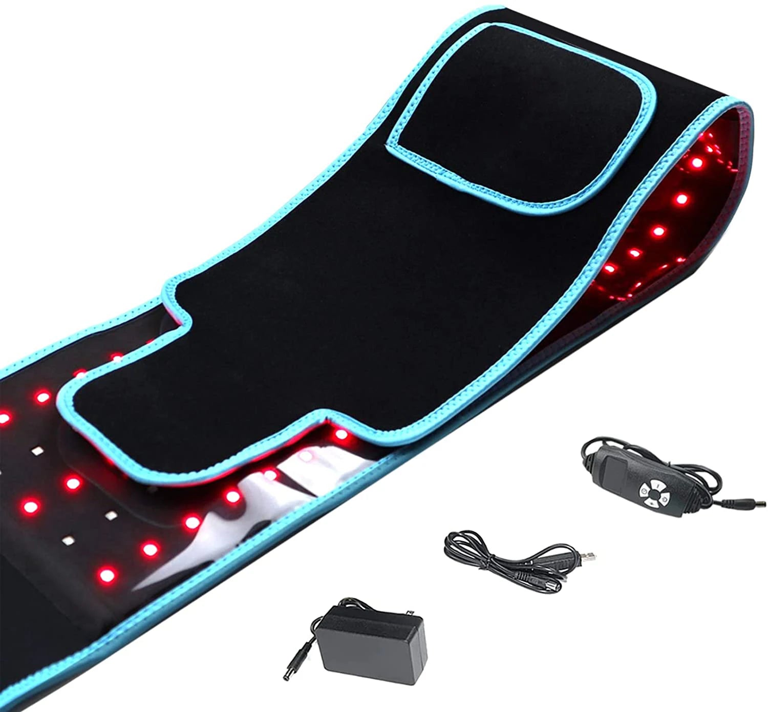 Red ＆Infrared Light Therapy Belt 850nm 660nm LED Beauty Devices Fo Wrap Burn Fat Face Wrap Slimming Waist Heat Pad Full Body - My Store