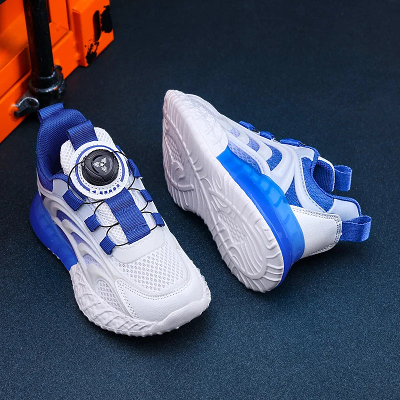 Children Sneakers Kids Shoes for Girl Sport Tennis Casual Running Shoe 2025 Boys Mesh PU Leather Tenis Outdoor Sneaker