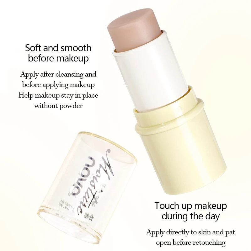 Makeup Primer Stick Long Lasting Covering Pores Waterproof Concealer Pen Face Foundation Stick Soft Moisturizer Before Makeup - My Store