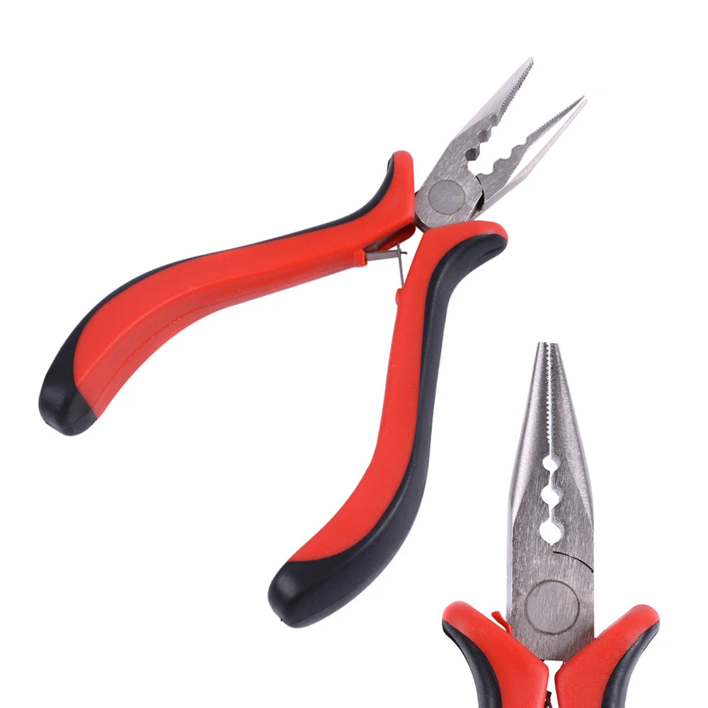 Hair Pliers for Hair Extensions 3 Holes Hair Extension Removal Tools Micro Beads Removing Tongs Hair Extension Pliers