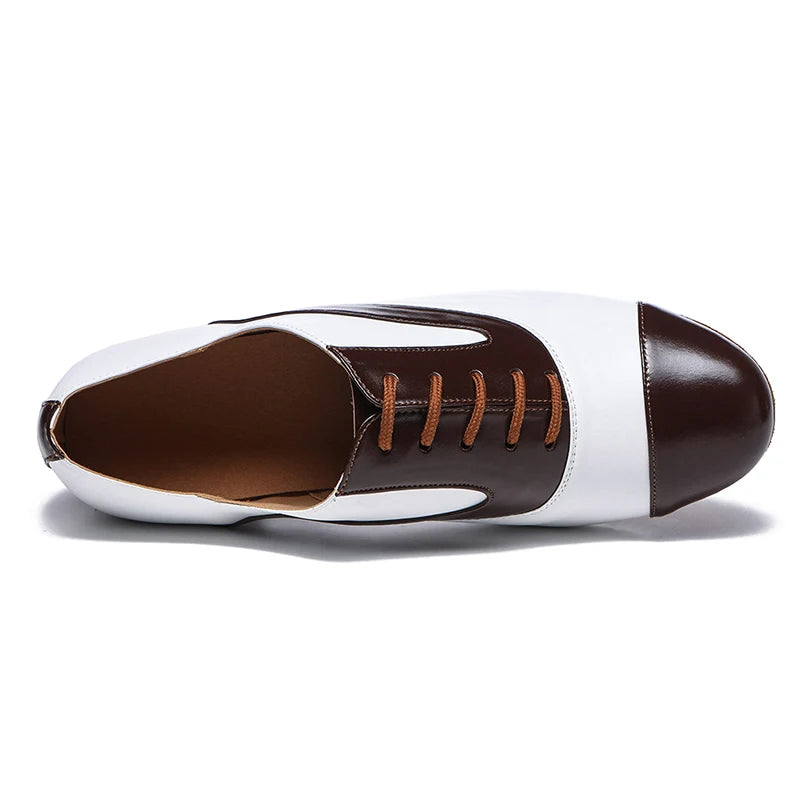 Ballroom Dance Shoes for Men Standard Modern Soft Bottom Latin Shoes Low Heel Smooth Swing Salsa Tango Waltz Dancing Shoe