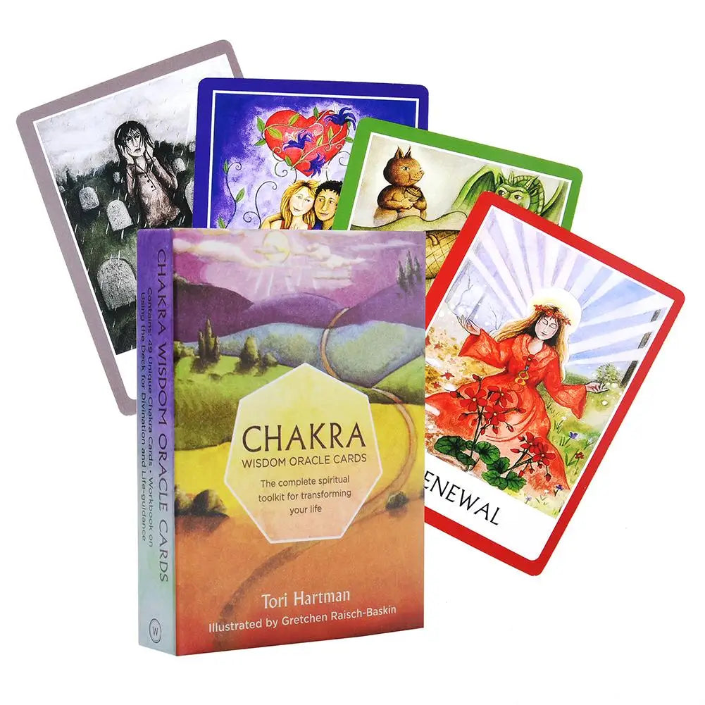 CHAKRA Tarot Card  PDF Oracle Cards Divination for Personal Use Play Games Board Game