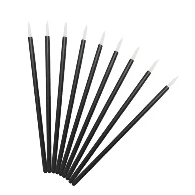 HOT 50/5 PCS Disposable Eyeliner Makeup Brush Eyeshadow Eyeliner Stick Makeup Brush Eyelash Extension Beauty Makeup Tool - My Store