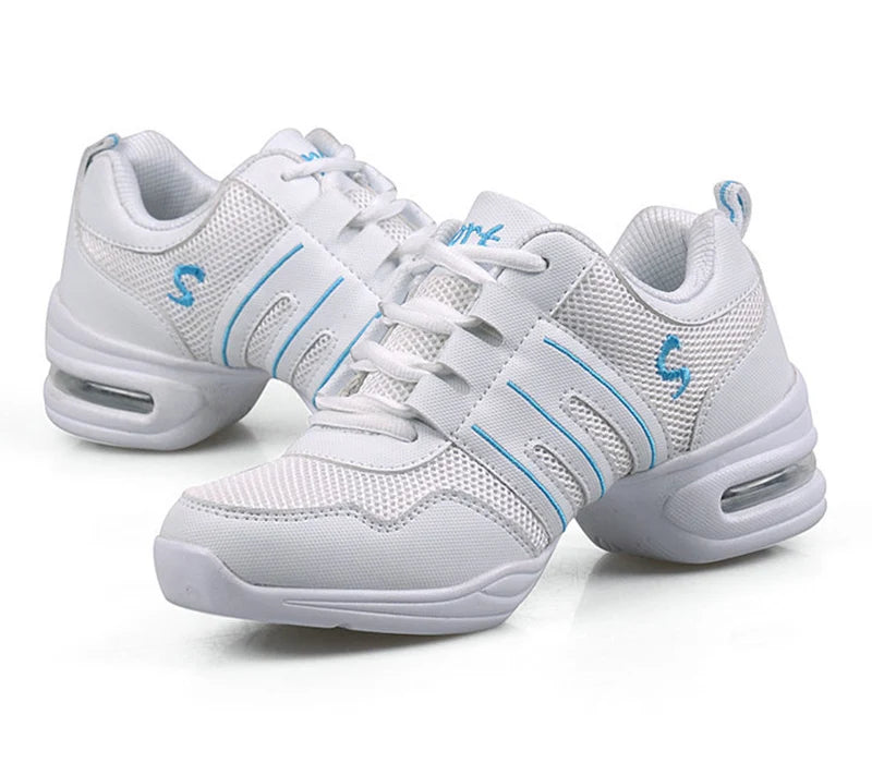 Sneaker Sports Feature Soft Outsole Breath Dance Shoes Sneakers for Woman Practice  Modern  Jazz    Women