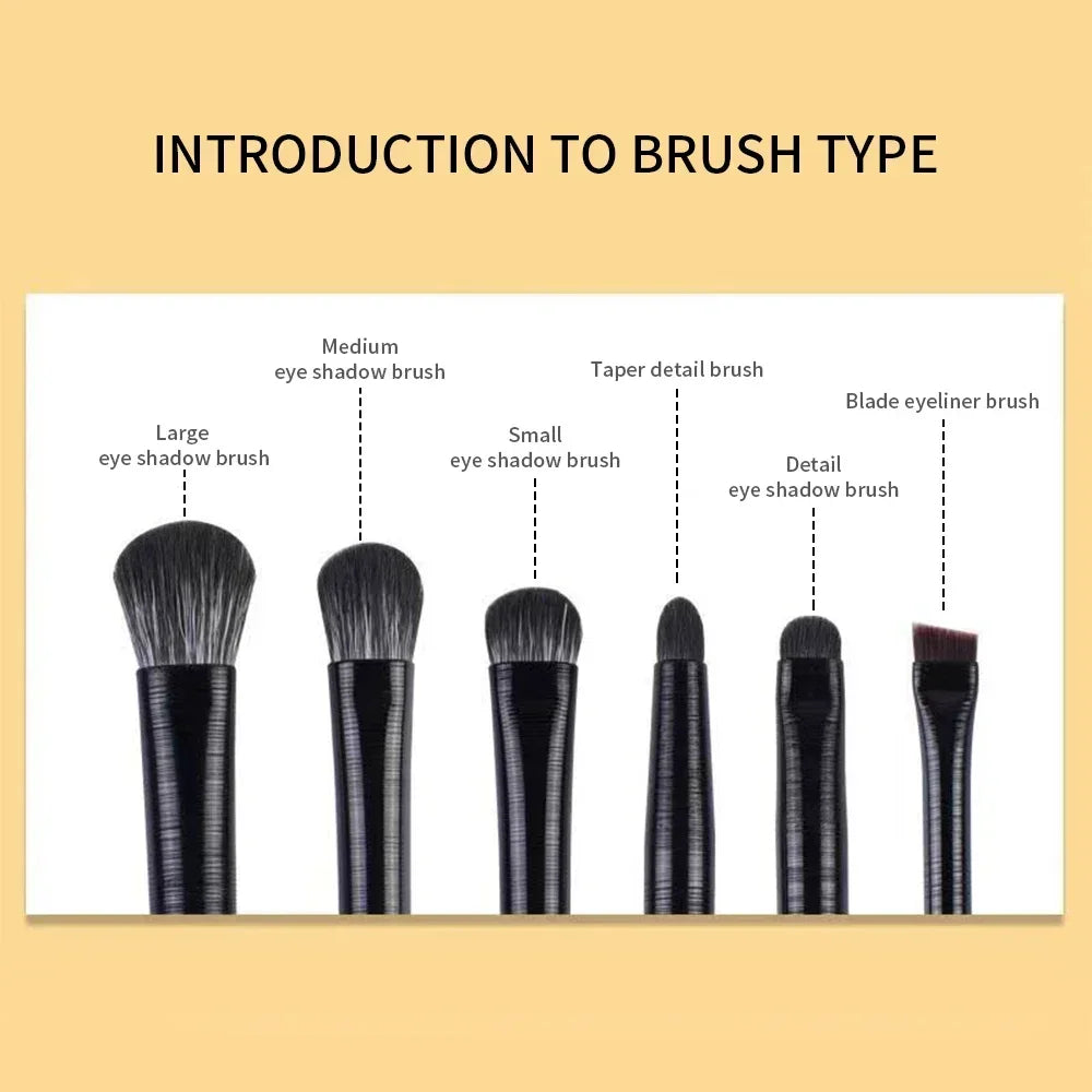 Professional Makeup Brushes Set Eye Shadow Concealer Foundation Blusher Contour Shadow Soft Hair Mixed Smudge Makeup Beauty Tool - My Store