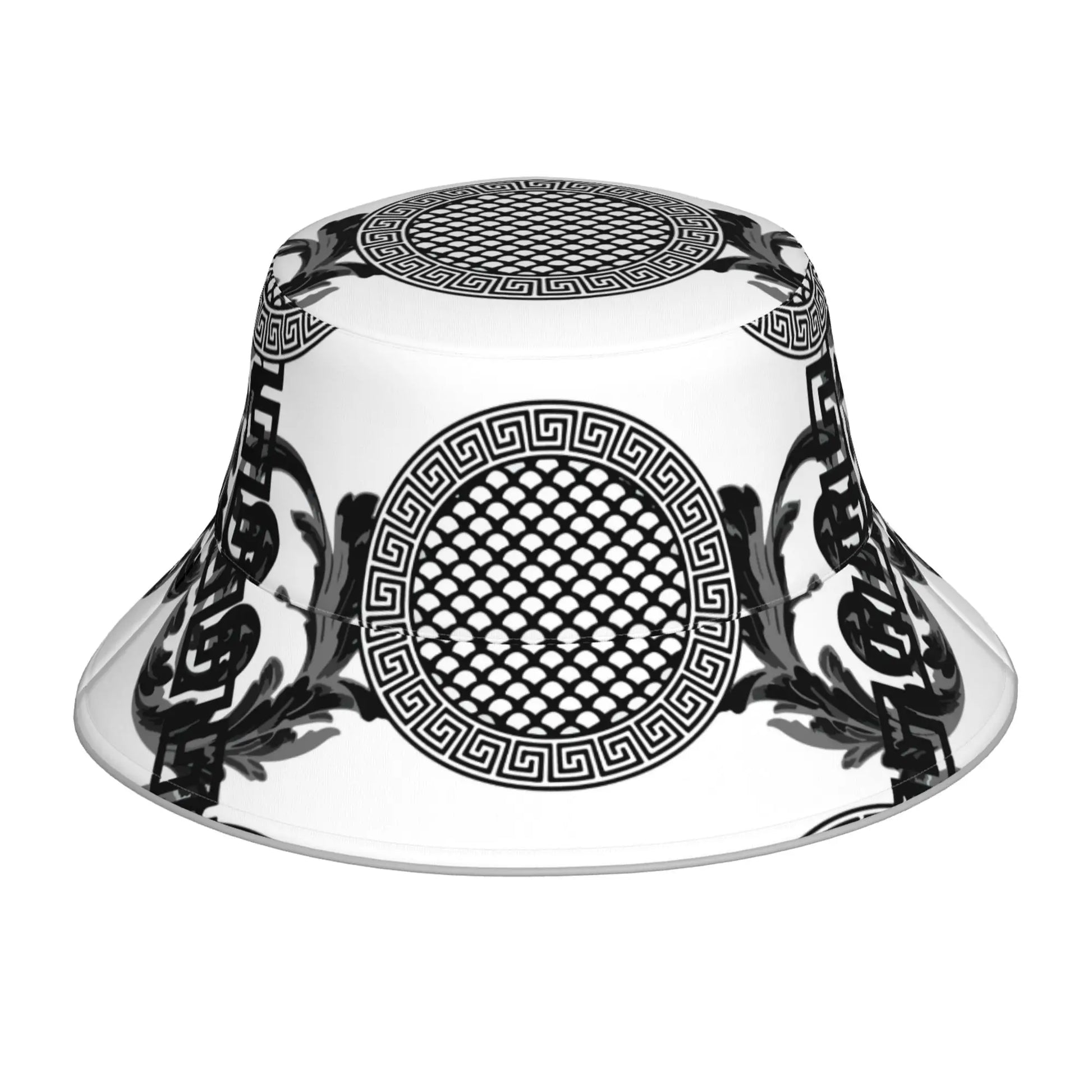 Modern Baroque Reflective Bucket Hat Summer Hats Fisherman Hat Foldable Women Men Sunscreen Shade Caps