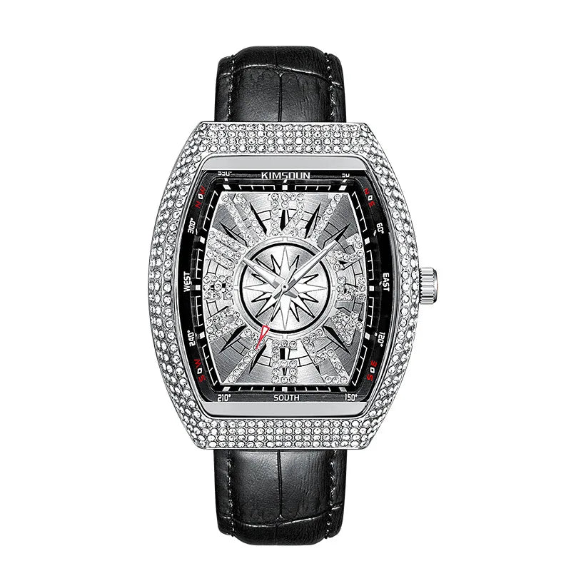 Luxury Top Brand Military Watch for Men Chronograph Man Quartz Sports Watches Male Tonneau Shaped Clock Hombre Relogio Masculino