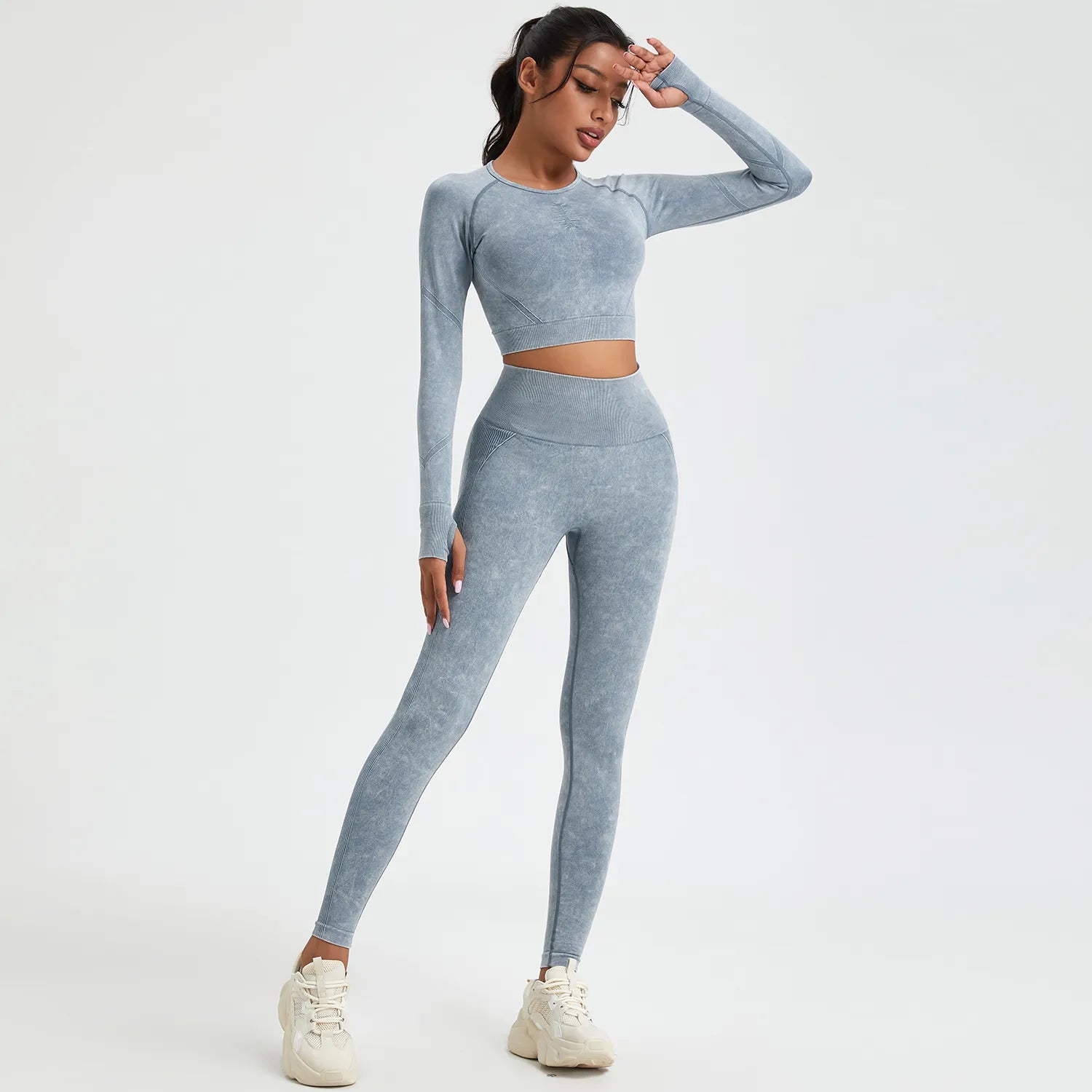Wash Autumn Pant Sets Skinny Stretch Sport Pant Sets  Beautiful Activewear Exercise Activewear Running Sport Leggings