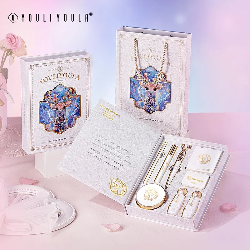2024 Makeup Set Full Set Light Makeup Gift Box Cosmetics Set 27 Pieces Christmas Wedding Birthday Gifts Sweet - My Store