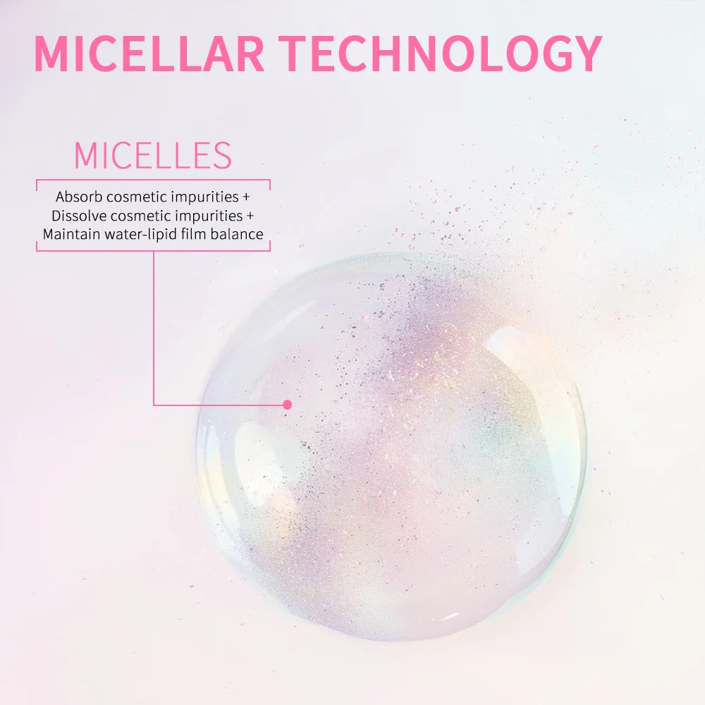 Mild Micellar Cleansing Makeup Remover Water Gentle Makeup Remover All in 1 Cleanser Rubbing Non-Stimulating Korean Cosmetics - My Store