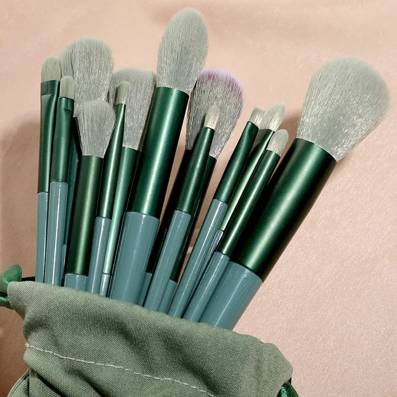 Soft Fluffy Makeup Brushes Set for Cosmetics Foundation Blush Powder Eyeshadow Kabuki Blending Makeup Brush Beauty Tool - My Store