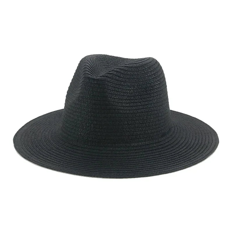 Women's Hat Hats for Women Summer Straw Sun Hats Men's Caps Sun Protection Beach Summer Women Men Panama Straw Hat Gorras Hombre