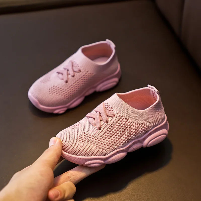 Kids Shoes Anti-Slip Soft Rubber Bottom Baby Sneaker Casual Flat Sneakers Shoes Children Size Kid Girls Boys Sports Shoes