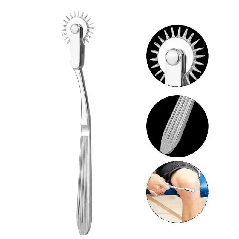 Wartenberg Pinwheel Stainless Steel Nerve Tester Medical Diagnostic Tool Pinwheel Needles Wheel Roller Health Care