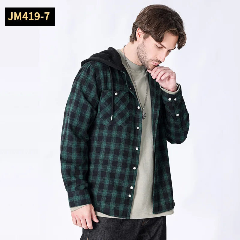 Hoodies for Men Streetwear Hoodie Ropa Para Hombre Sudaderas Oversize Chemise Gucci Shirts for Long Sleeve Big Size Men's Cloth - My Store