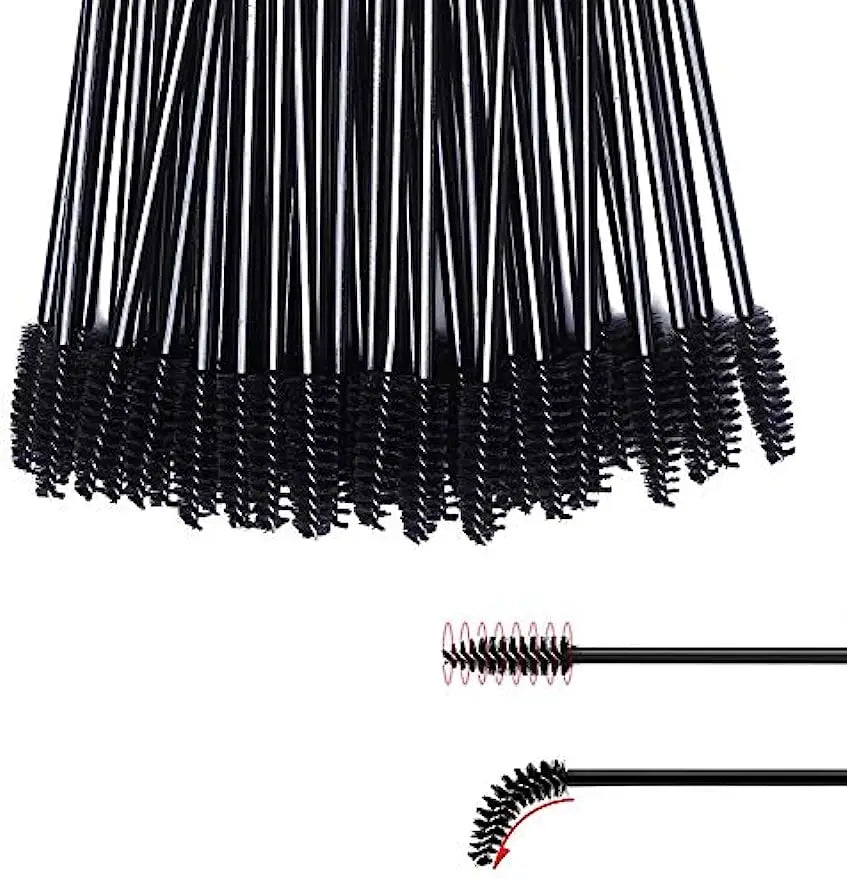 100 Pcs Disposable Eyelash Mascara Brushes for Eye Lashes Extension Eyebrow and Makeup Wholesale of Makeup Tools - My Store