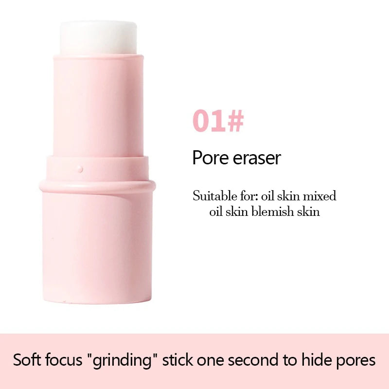 Makeup Primer Stick Long Lasting Covering Pores Waterproof Concealer Pen Face Foundation Stick Soft Moisturizer Before Makeup - My Store