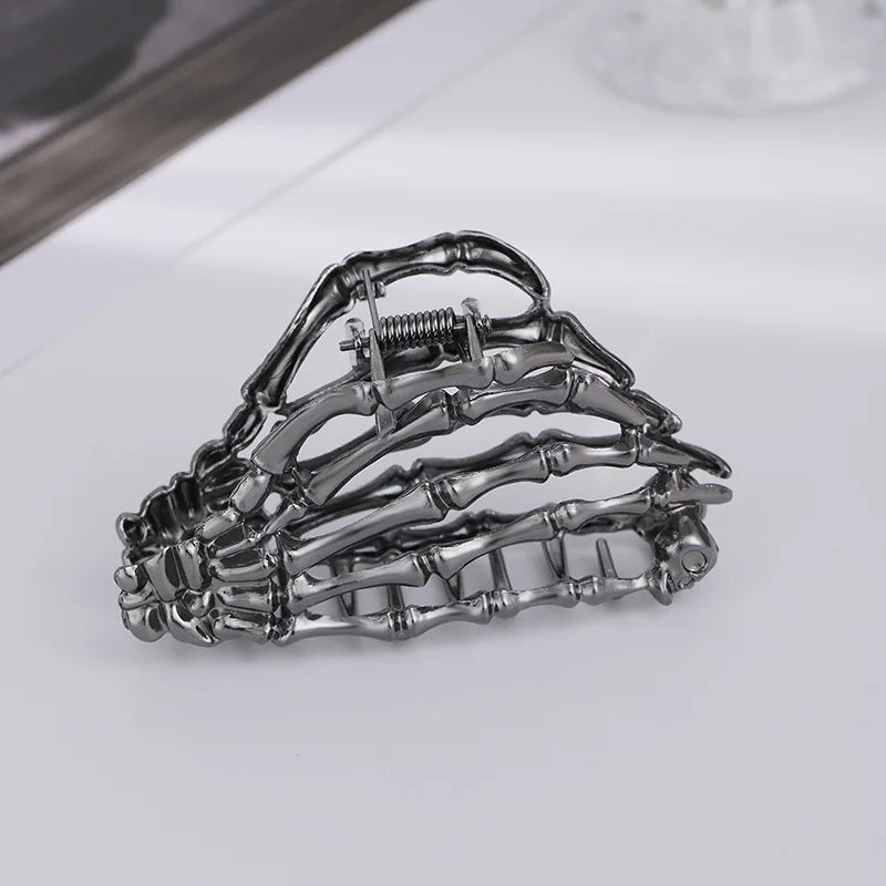 New Spider Web Metal Hair Crab Alloy Halloween Hair Claw Clips Hairgrip Hairpin Barrette Clamps Party Hair Accessories