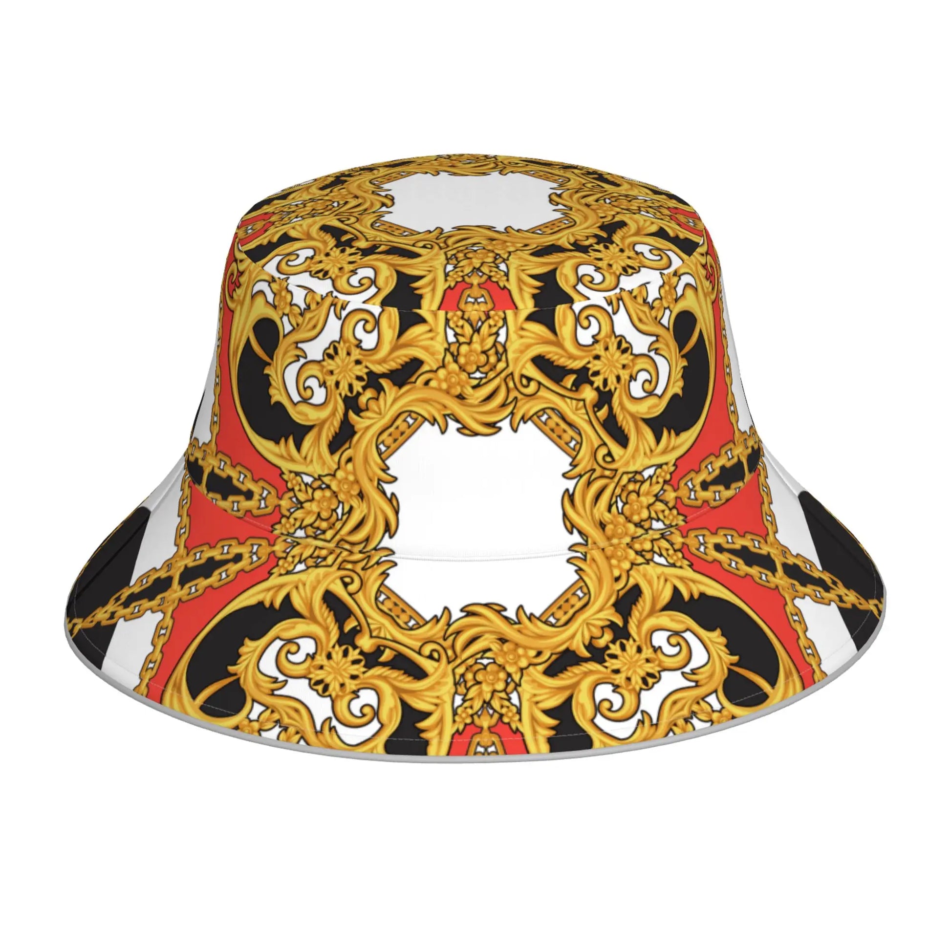 Modern Baroque Reflective Bucket Hat Summer Hats Fisherman Hat Foldable Women Men Sunscreen Shade Caps