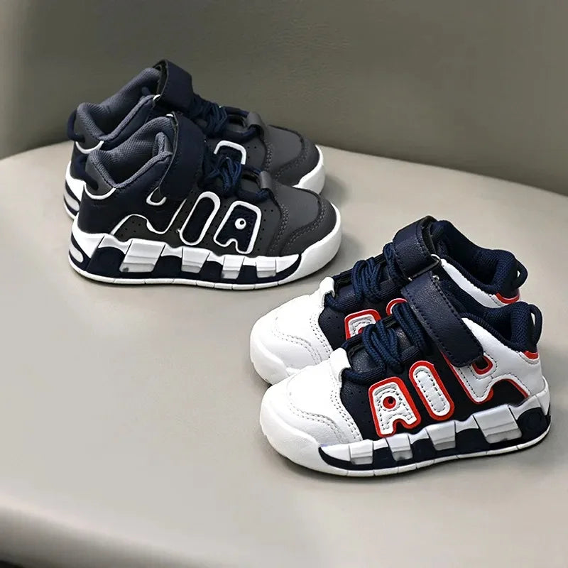 Four Seasons Children Sneakers Girls Boys Non-Slip Sports Shoes Toddler Non-Slip Sneaker Casual Soft Shoes Kids Outdoor Shoes